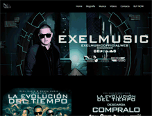 Tablet Screenshot of exelmusic.net
